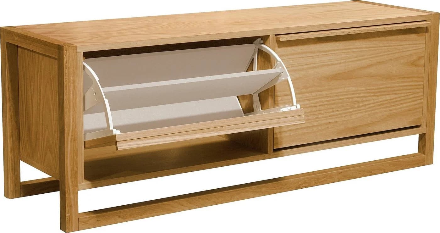 Sitzbank WOODMAN "NewEst" Eichenfurnier Skandinavisches Design - Bild 5
