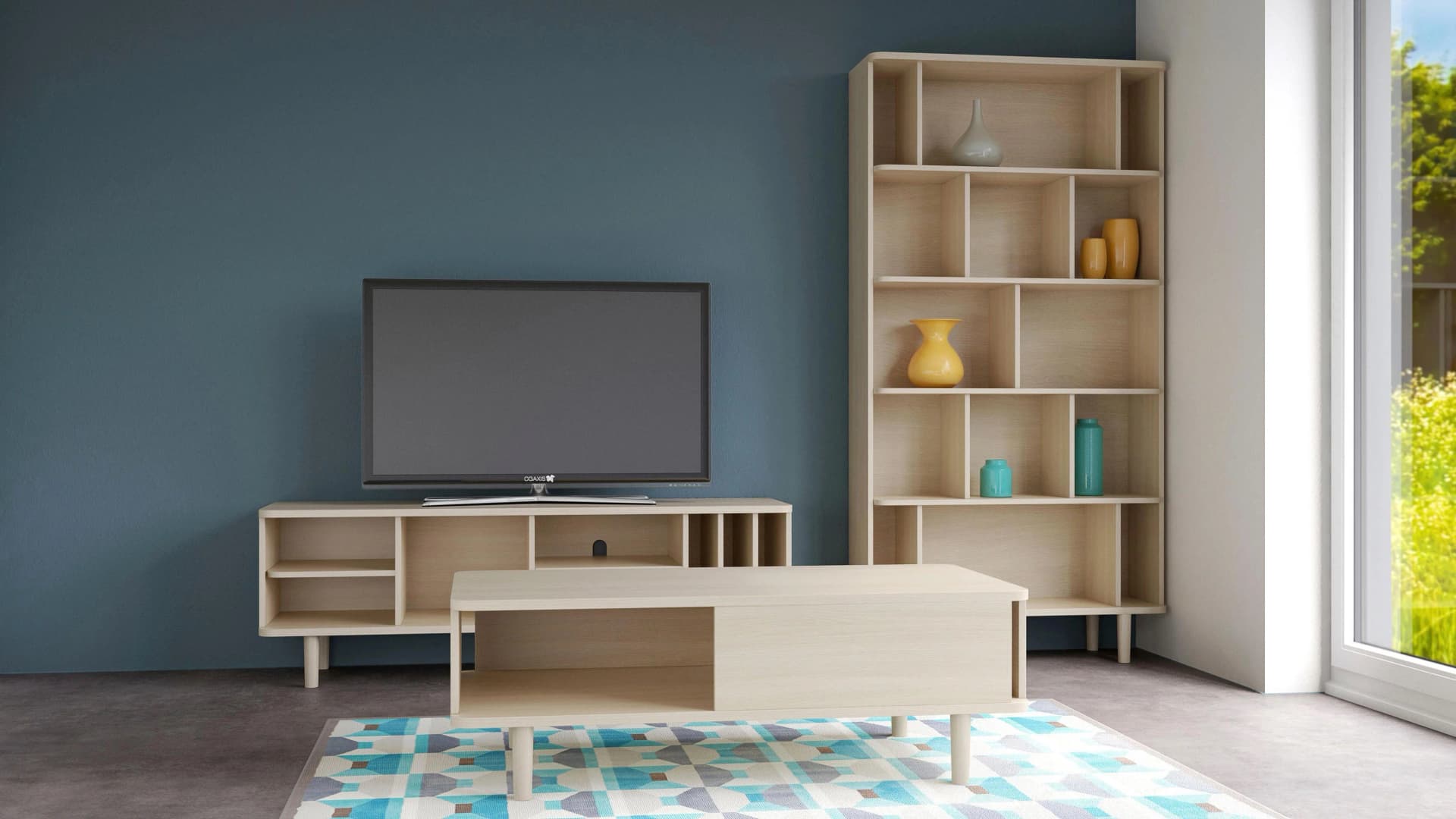 Couchtisch WOODMAN Malic Beige FSC-zertifiziert