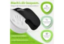 feela Sitzkissen Orthopädisch Ergonomisch Schwarz Memory-Schaum Bild 3