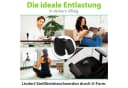 feela Sitzkissen Orthopädisch Ergonomisch Schwarz Memory-Schaum Bild 5