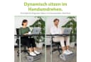 feela Ergonomische Fußstütze Schwarz Memory-Schaum Bild 1