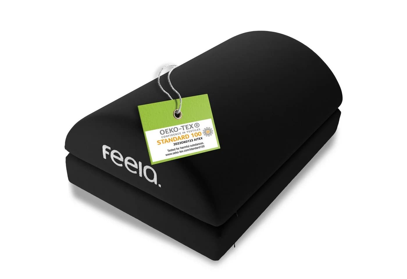 feela Ergonomische Fußstütze Schwarz Memory-Schaum - Bild 2