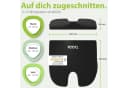 feela Sitzkissen Orthopädisches Keilkissen Schwarz Memory-Schaum Bild 4