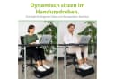 feela Ergonomische Fußstütze Schwarz Memory-Schaum Bild 1