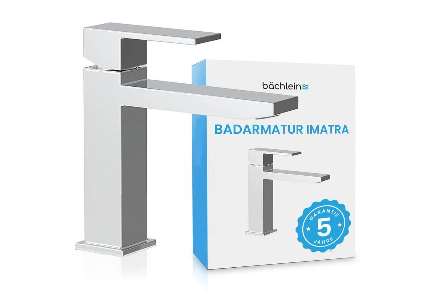 Bächlein Badarmatur Imatra Chrom Minimalistisch - Bild 2