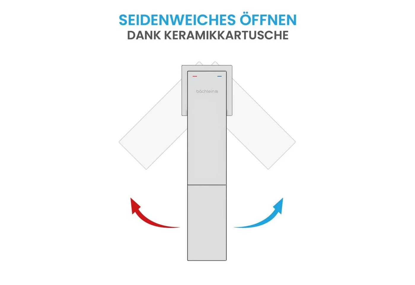 Bächlein Badarmatur Imatra Chrom Minimalistisch - Bild 3