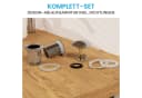 Bächlein Ablaufgarnitur Design Pop Up Chrom Werkzeugloser Einbau Click Clack Bild 3