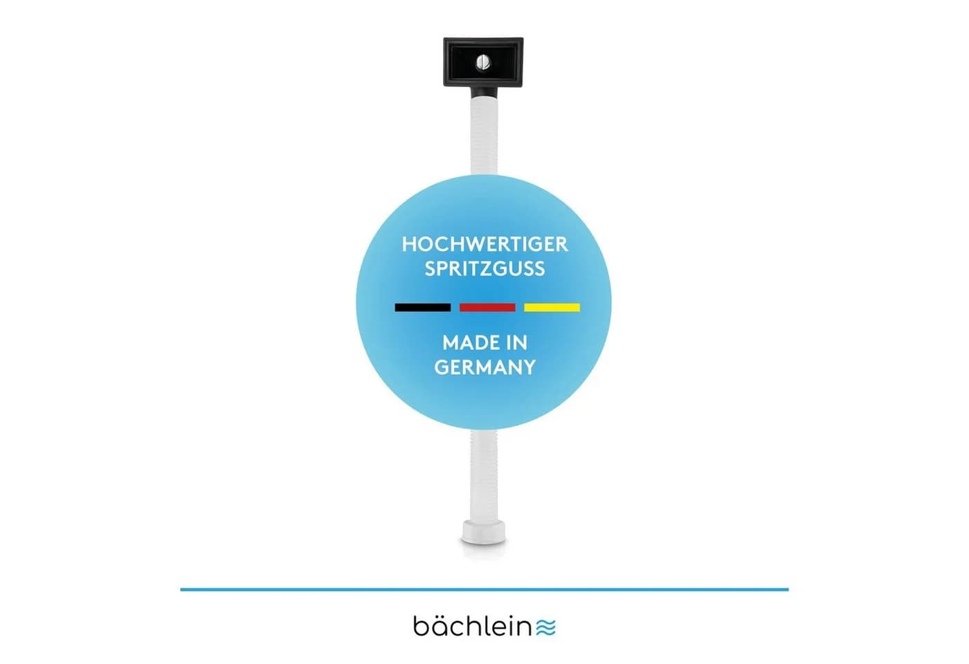 Bächlein Küchenspüle Überlauf Set Flexibel 400mm - Bild 5