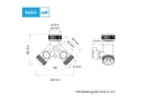 Bächlein 2-Wege-Ventil Y-Verteiler 360° drehbar Messing Bild 5