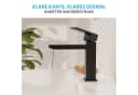 Bächlein Badarmatur Imatra Schwarz-matt Minimalistischer Wasserhahn Bild 4