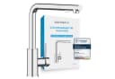 Bächlein Spültischarmatur Varvaro Chrom mit ausziehbarer Wasserbrause Bild 2