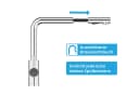 Bächlein Spültischarmatur Varvaro Chrom mit ausziehbarer Wasserbrause Bild 4