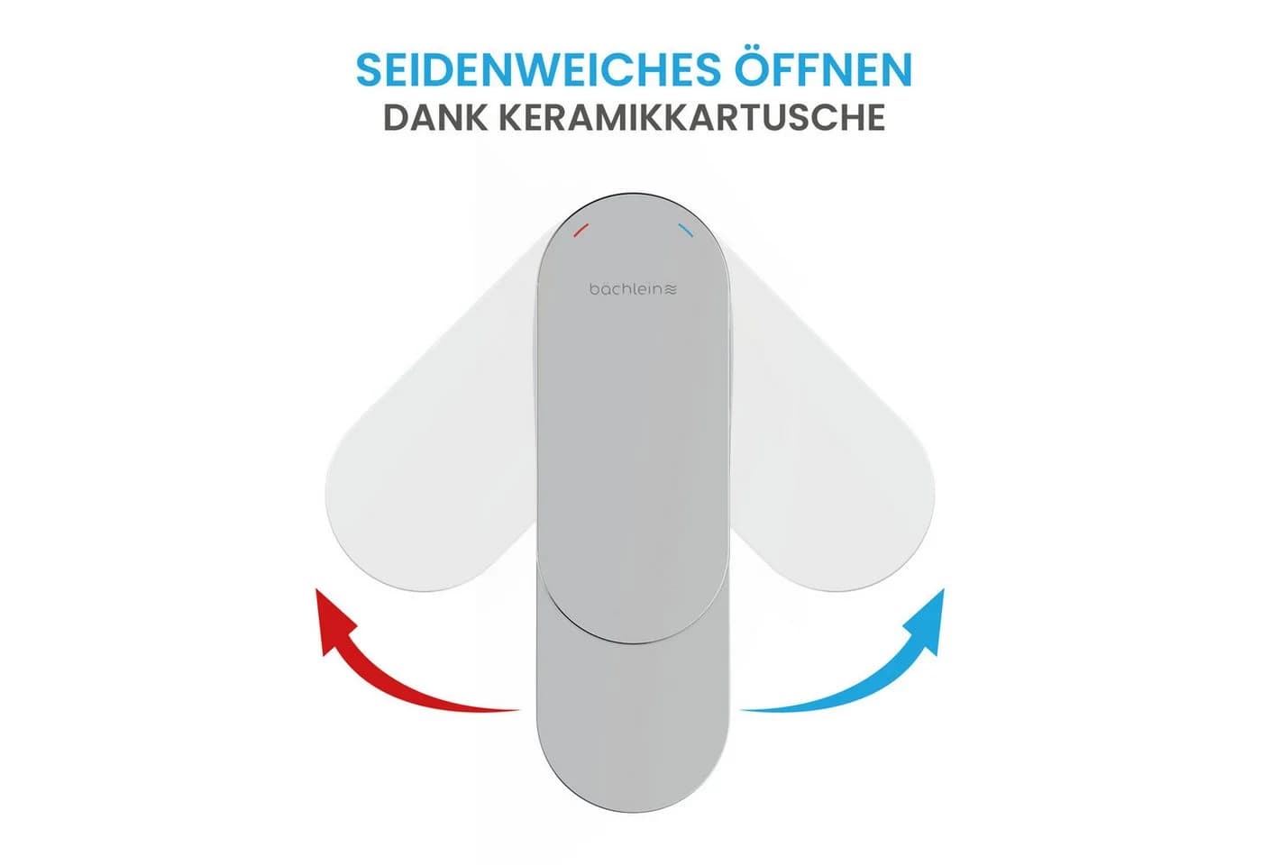 Bächlein Badarmatur Keila Waschtischarmatur Chrom Modern - Bild 3