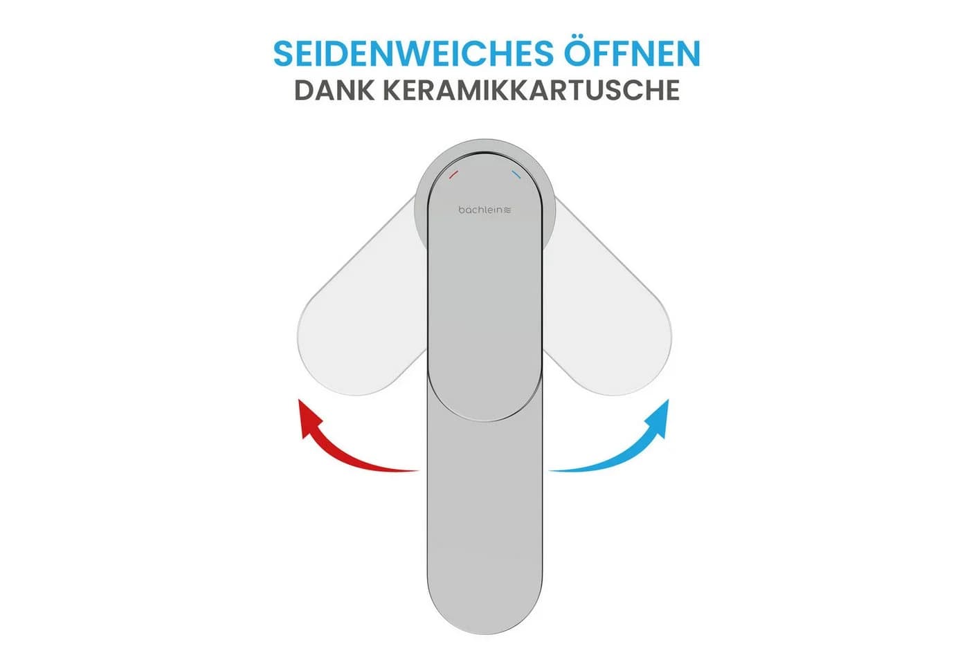 Bächlein Badarmatur Keila Hoch Chrom Aufsatzwaschbecken - Bild 3