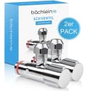 Bächlein Eckventil 2er-Set Schnellverschluss Verchromt Bild 2