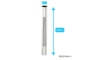 Bächlein Flexibles Wandrohr 32x300mm Chrom für Siphon Bild 2