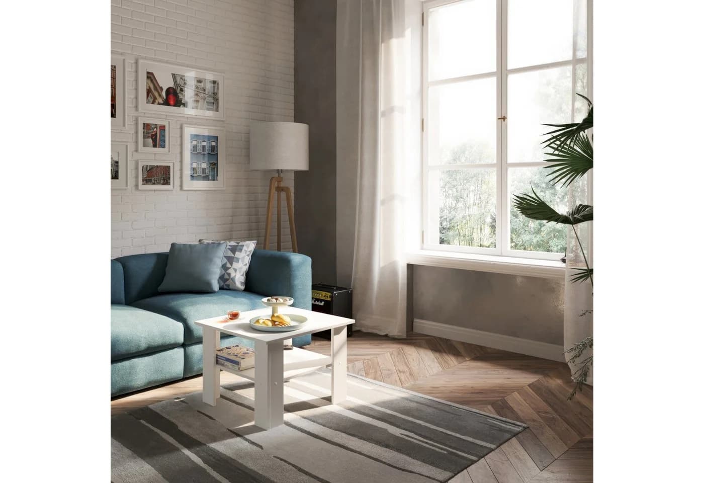 KOMTO Couchtisch VIENNA 60x60x43 cm Modern - Bild 4
