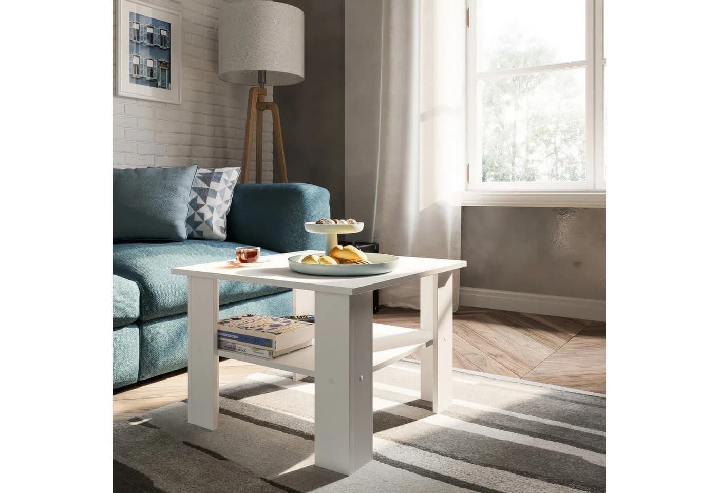 KOMTO Couchtisch VIENNA 60x60x43 cm Modern - Bild 5