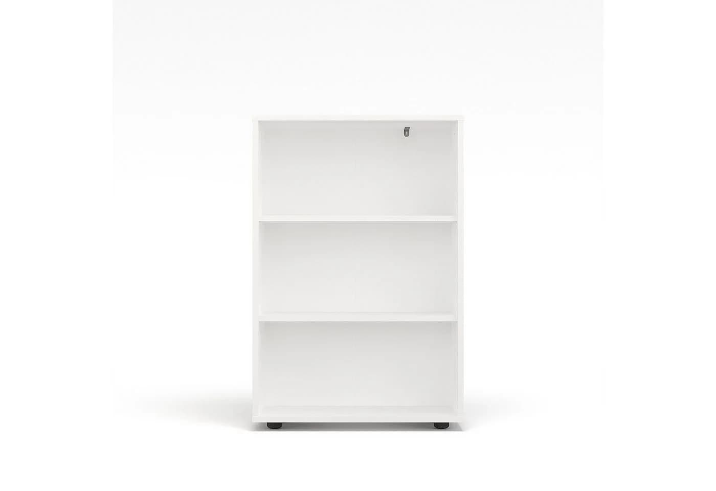 KOMTO Bücherregal Lumo Weiß Höhenverstellbare Regale - Bild 3