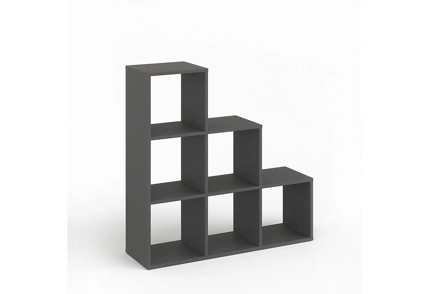 KOMTO Bücherregal Vexo Treppenregal Anthrazit 6 Fächer - Bild 5