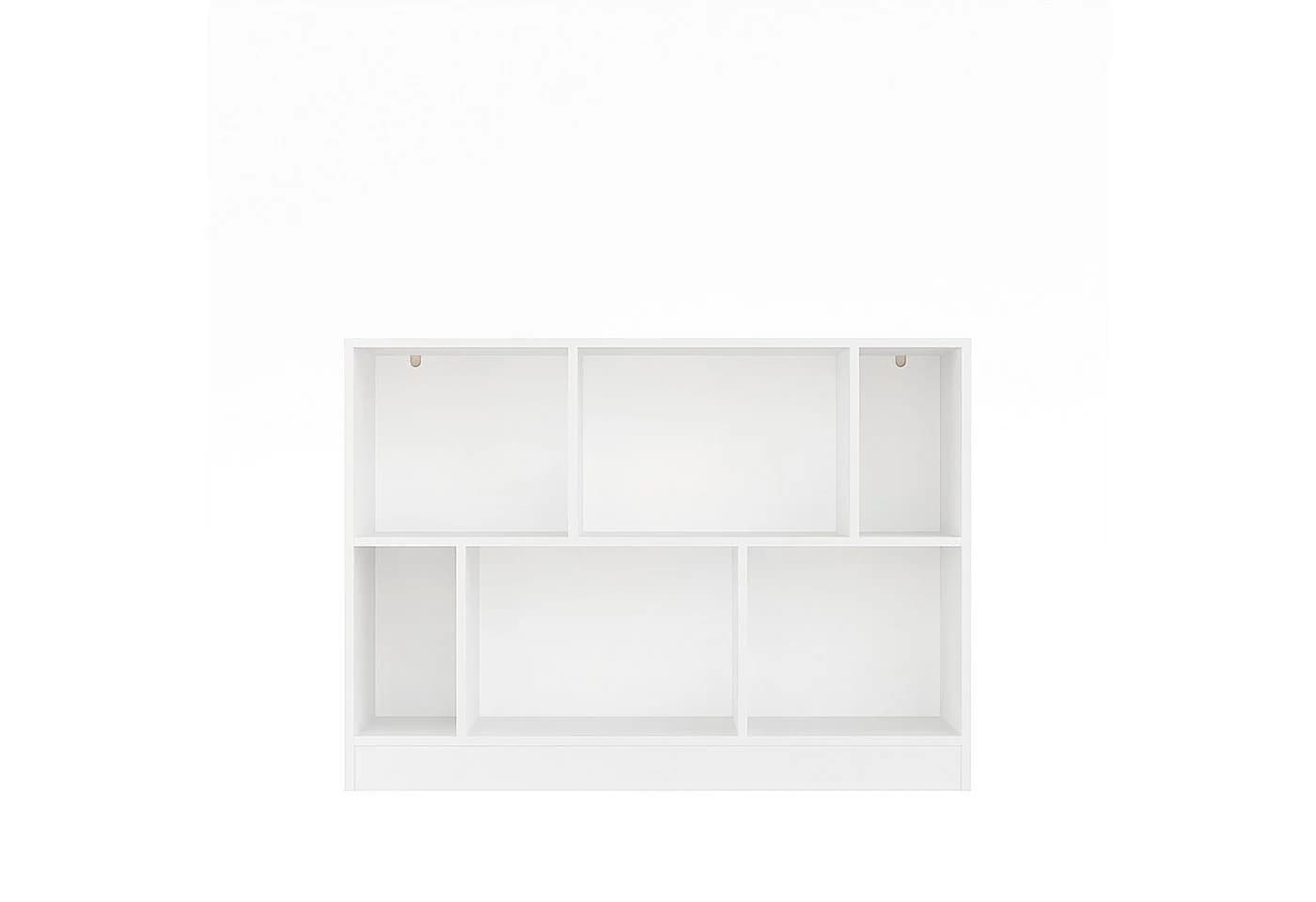 KOMTO Bücherregal Rectolibra Weiß - Modernes Würfelregal - Bild 5