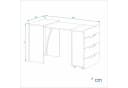 KOMTO Klappschreibtisch FOLDY 128x60x75 cm Bild 4