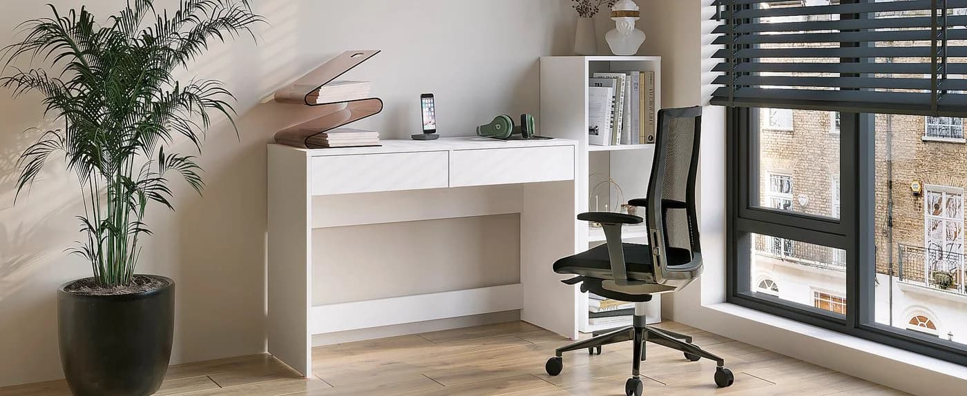 KOMTO Desk NOVA Schreibtisch mit 2 Schubladen - Bild 3