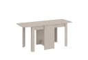 KOMTO Klappbarer Esstisch MOVA Beige Modern Bild 2