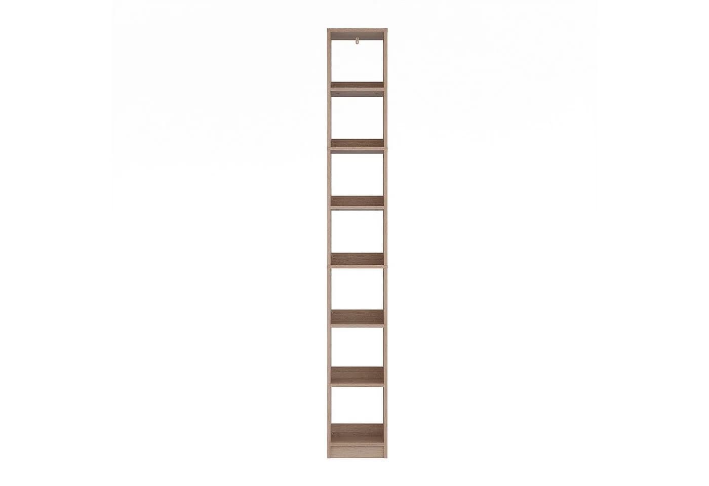 KOMTO Bücherregal LAKO Schmales Regal 20-30 cm Breit mit 3-7 Fächern - Bild 4