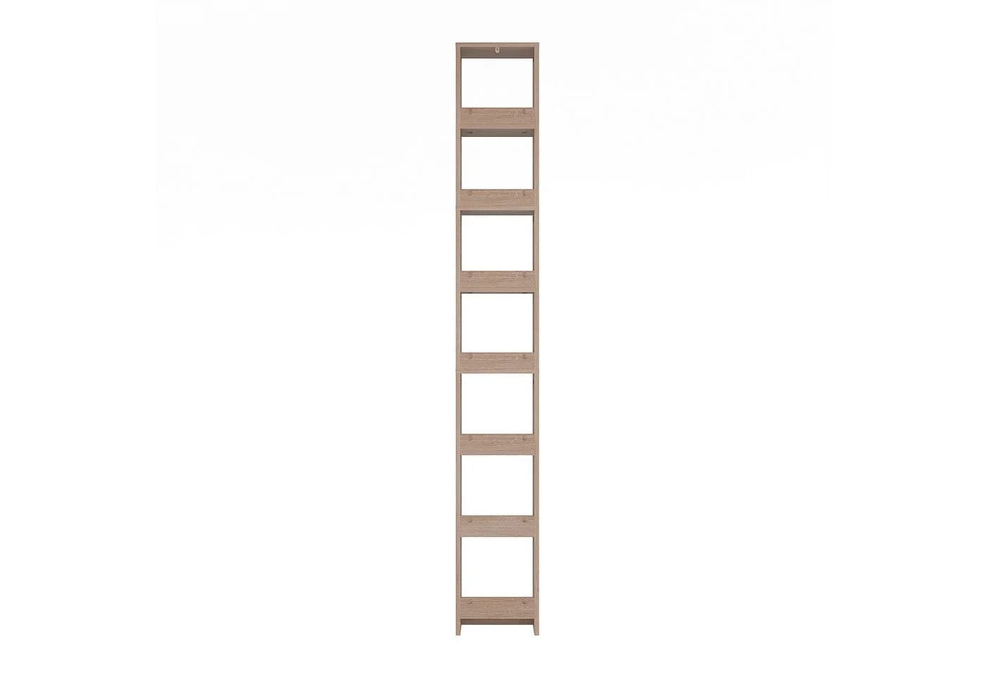 KOMTO Bücherregal LAKO Schmales Regal 20-30 cm Breit mit 3-7 Fächern - Bild 5