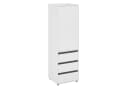 KOMTO Garderobenschrank CUBE Weiß Modern Mit Schubladen Bild 5