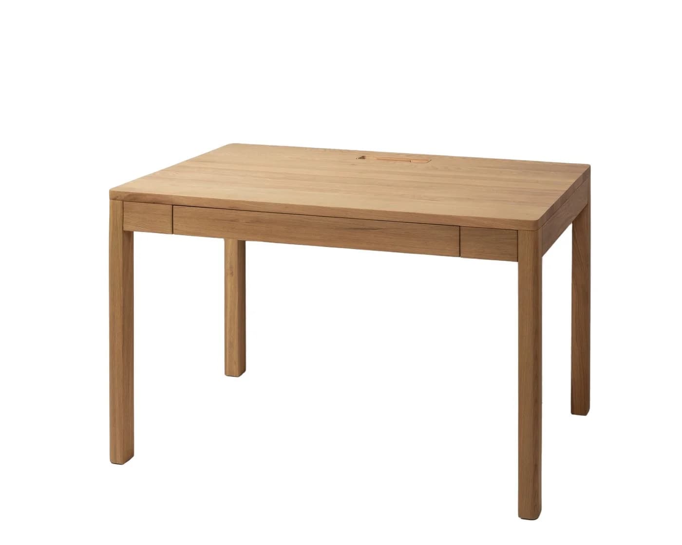 Woodek Design Schreibtisch FRANZ Massiv Eiche Beige Soft-Close - Bild 2