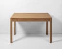 Woodek Design Schreibtisch FRANZ Massiv Eiche Beige Soft-Close Bild 3