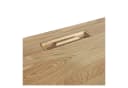 Woodek Design Schreibtisch FRANZ Massiv Eiche Beige Soft-Close Bild 5