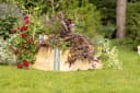 Upyard Palettenrahmen Hochbeet Stapelbar Unbehandeltes Holz Bild 1