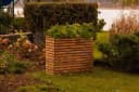 Upyard Pflanzkübel TerraBox High Holz 100 x 90 cm Bild 1