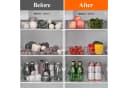 Lifewit Kühlschrank Organizer Set 4-teilig Transparent Stapelbar Bild 5