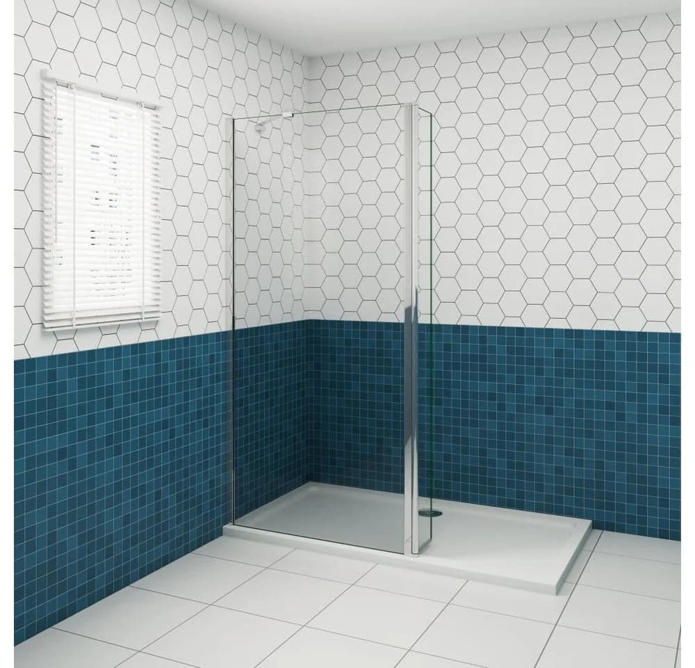 Duschparadies Walk-in-Dusche 200cm 8mm ESG Glas mit Easyclean - Bild 2