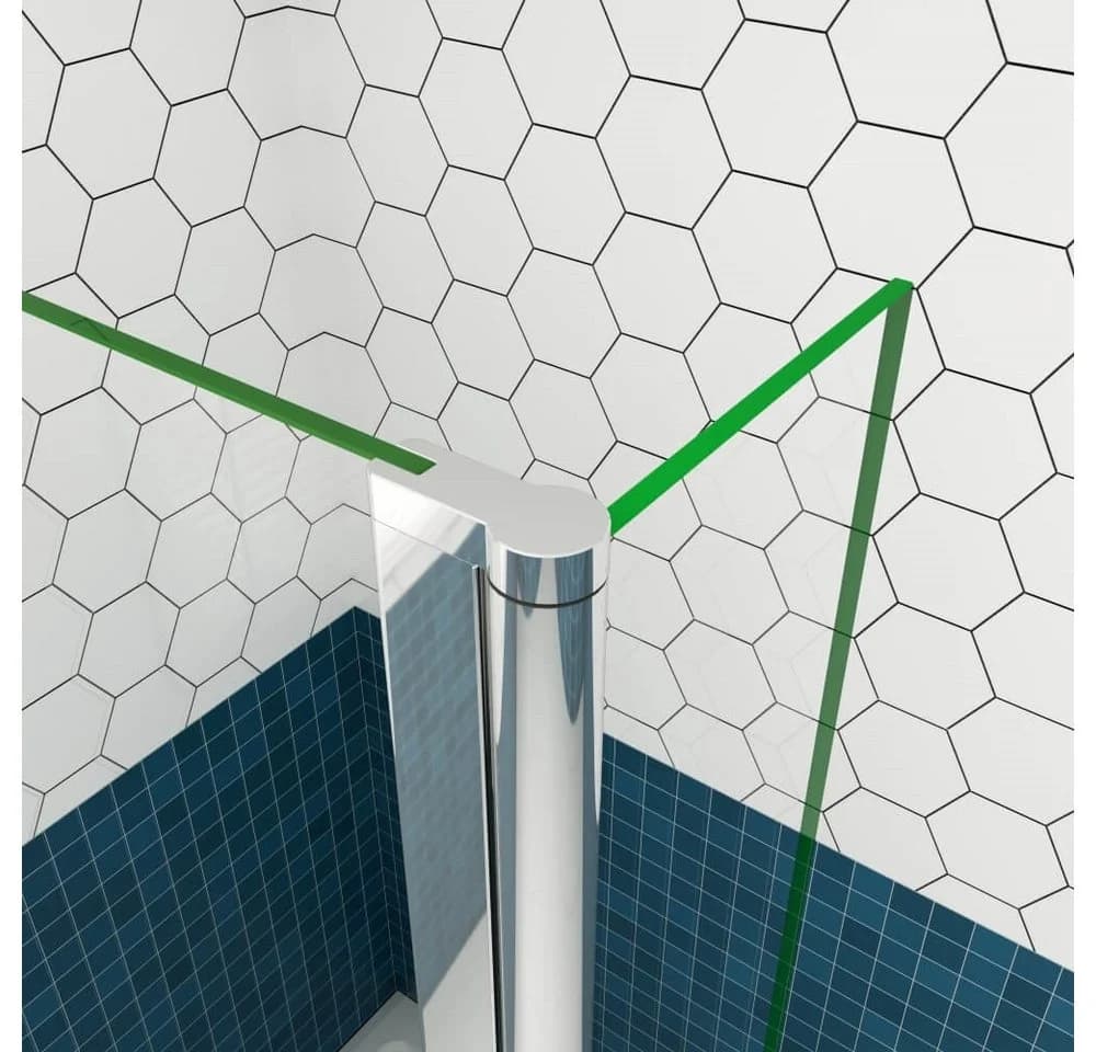Duschparadies Walk-in-Dusche 200cm 8mm ESG Glas mit Easyclean - Bild 4