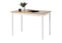 hagge home Vesa Schreibtisch Kiefernholz Weiß-Braun Bild 1