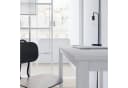 hagge home Vesa Schreibtisch Kiefernholz Weiß-Braun Bild 5
