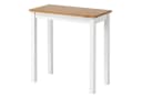 hagge home Vesa Schreibtisch Massivholz Weiß-Braun Skandinavisch Bild 2