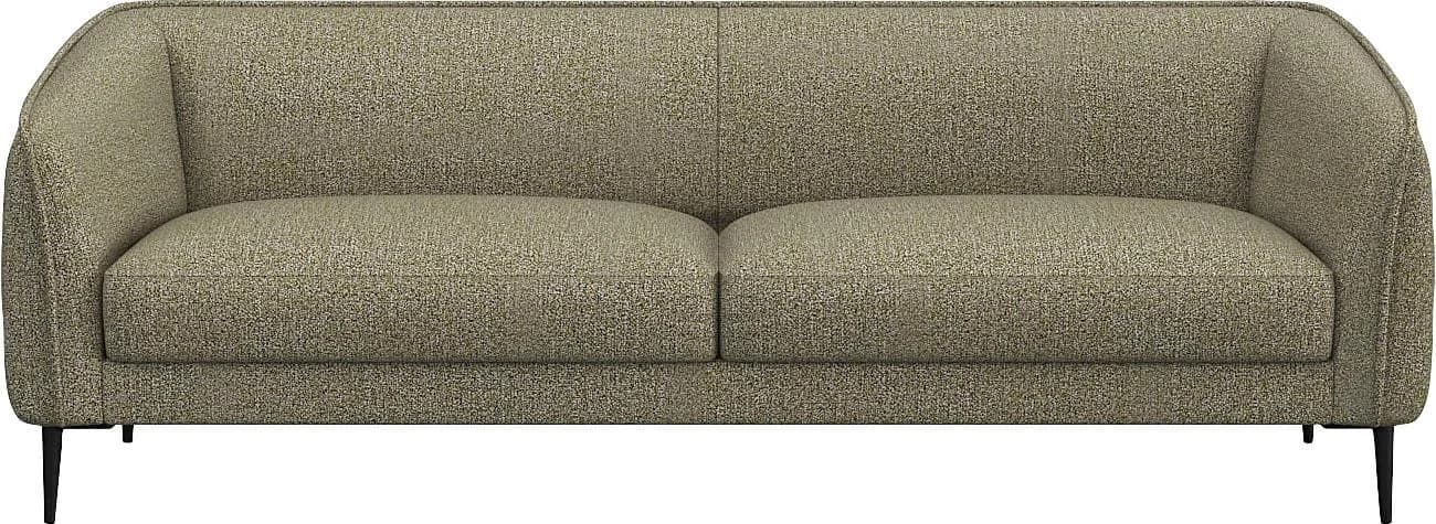 FLEXLUX Belle 3-Sitzer Sofa Skandinavisch Grün