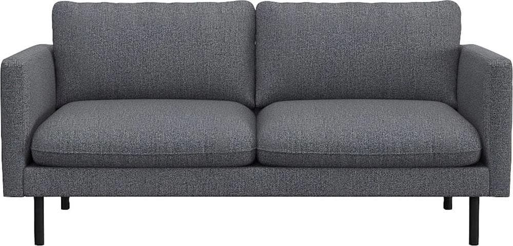 Flexlux 3-Sitzer Sofa Bolzano Navy Blue Kaltschaum