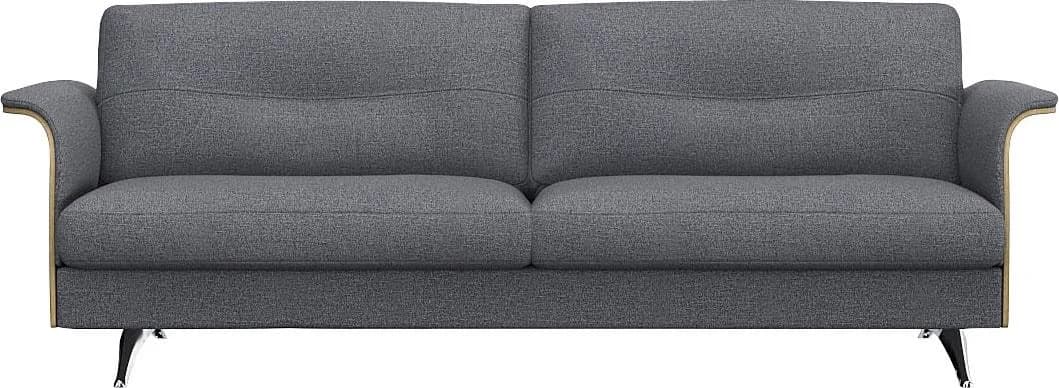 3-Sitzer FLEXLUX Glow Designsofa Navy Blue