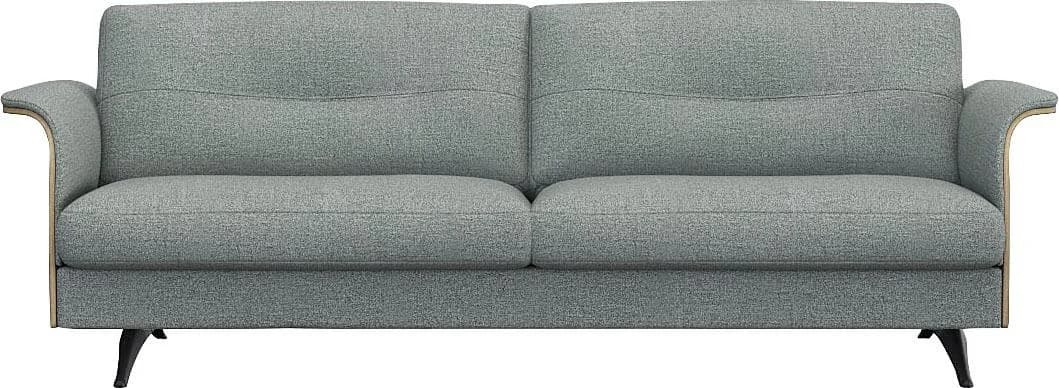 3-Sitzer FLEXLUX Glow Designsofa Sky Blue