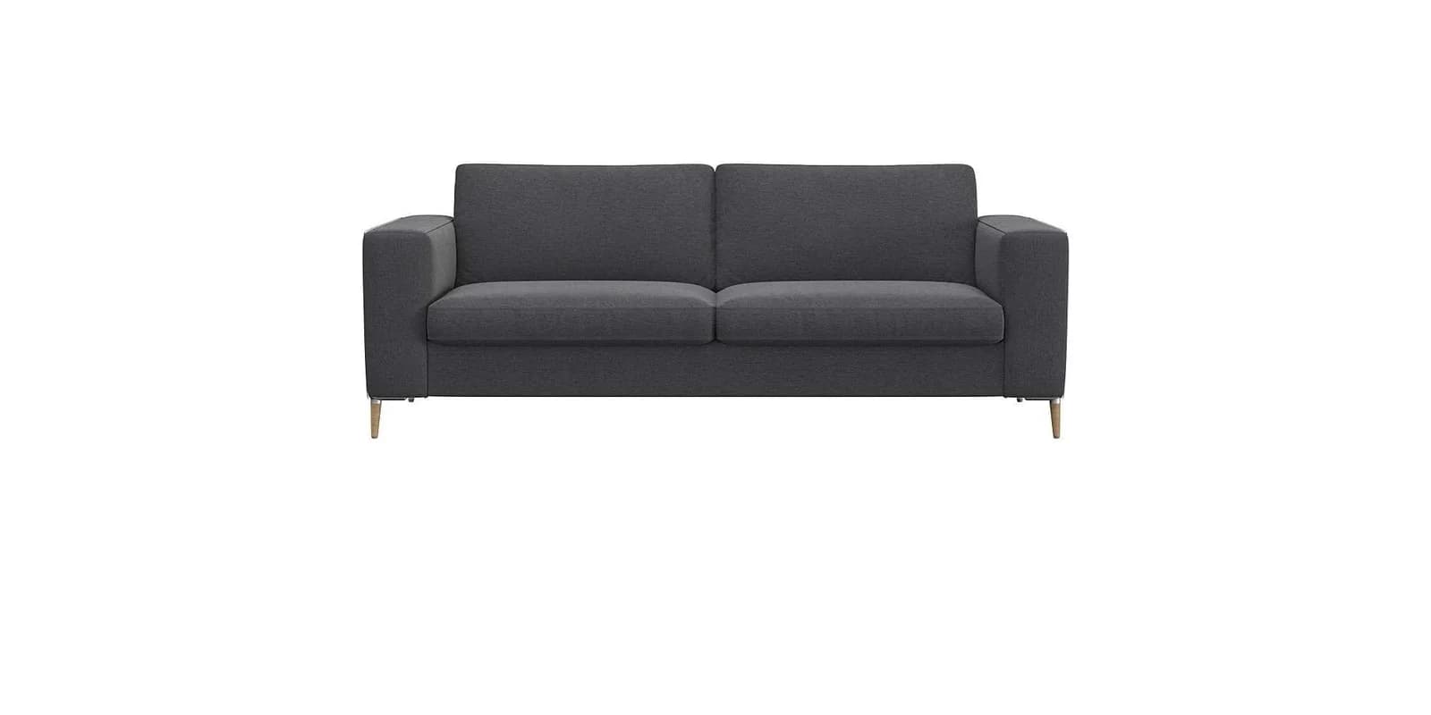 FLEXLUX Sofa Fiore 2,5-Sitzer Grau Skandinavisch