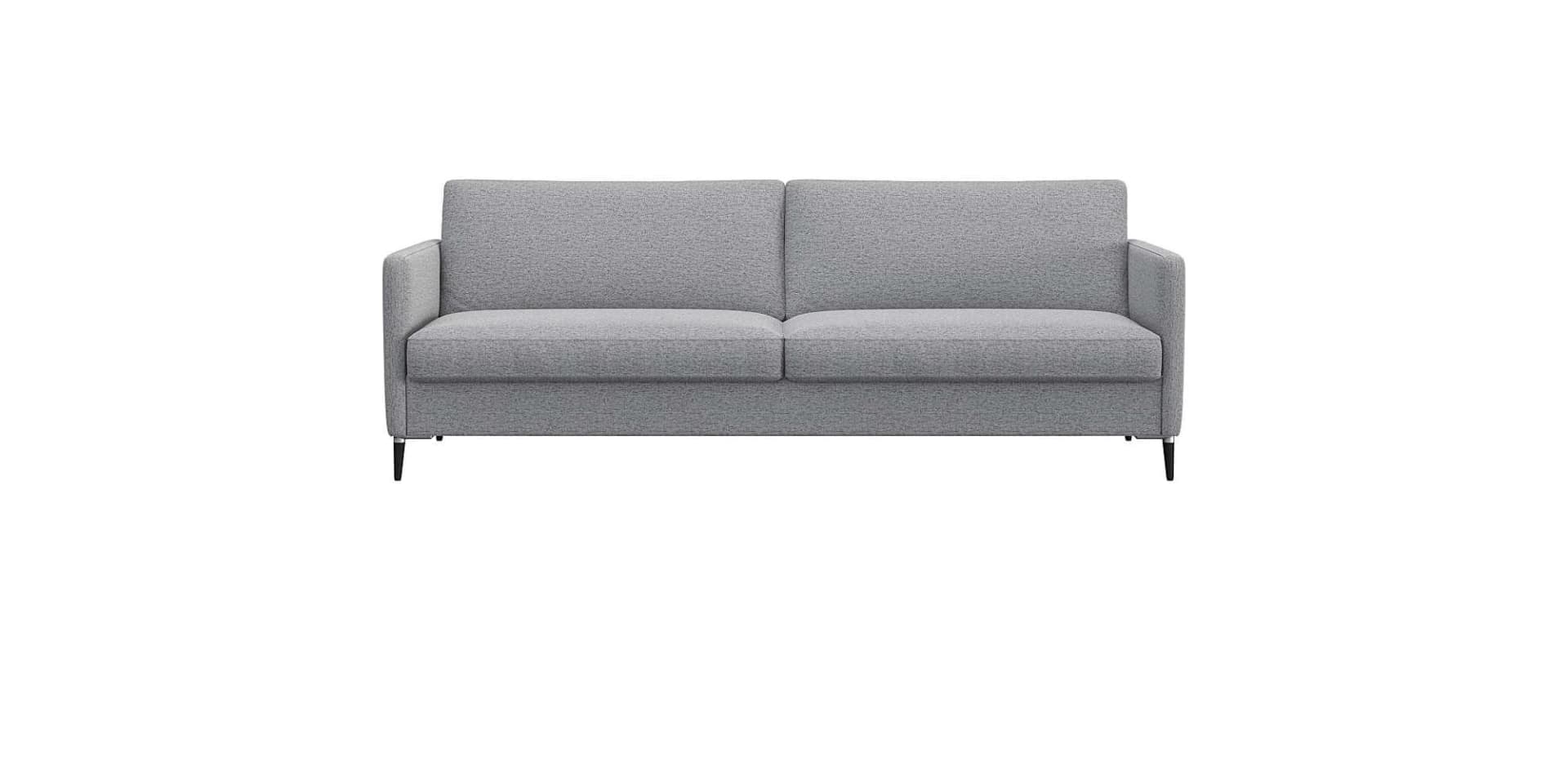 3-Sitzer Sofa Fiore Flexlux Kaltschaum Sitzkomfort Grau