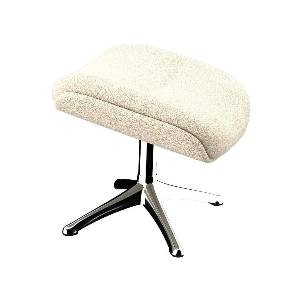 FLEXLUX Haze Fußhocker Beige Bouclé