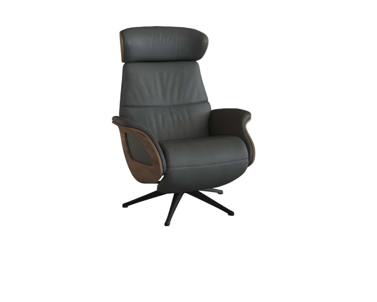 Flexlux Relaxsessel Clement Elektrisch Grau